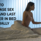 Improve your sex time